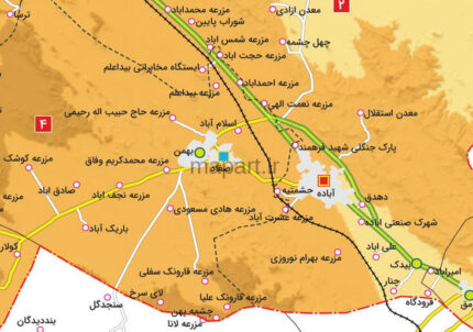 اطلاعات شهرستان آباده