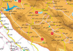 نقشه تقسیمات شهرستان اقلید - تصویر 2