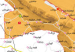 نقشه تقسیمات شهرستان بوانات - تصویر 2