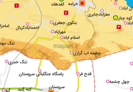اطلاعات شهرستان خرامه