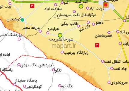 اطلاعات شهرستان سروستان