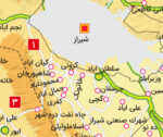 نقشه تقسیمات شهرستان شیراز - تصویر 2