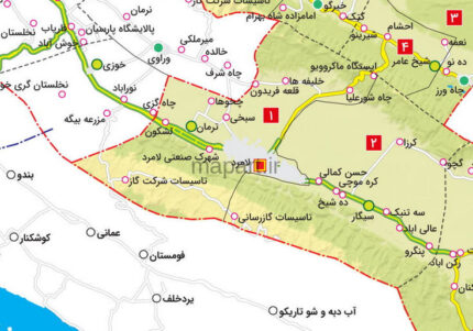 اطلاعات شهرستان لامرد