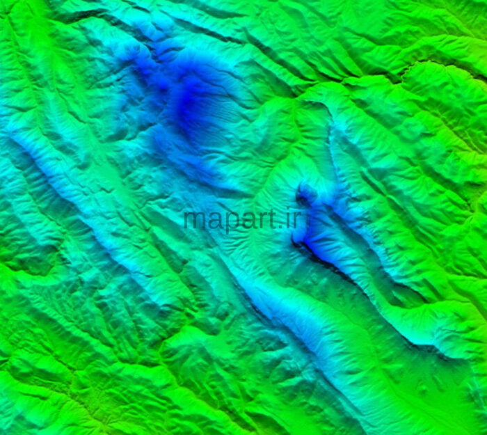 مدل رقومی ارتفاعی سپیدان - تصویر 2