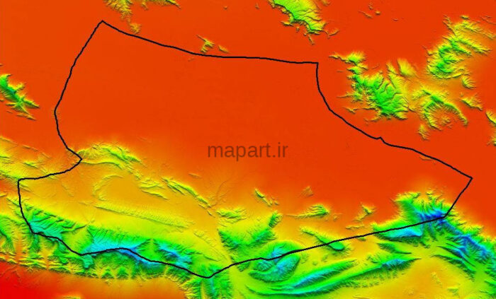 مدل رقومی ارتفاعی خرامه