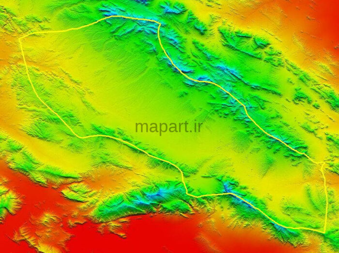 مدل رقومی ارتفاعی سرچهان