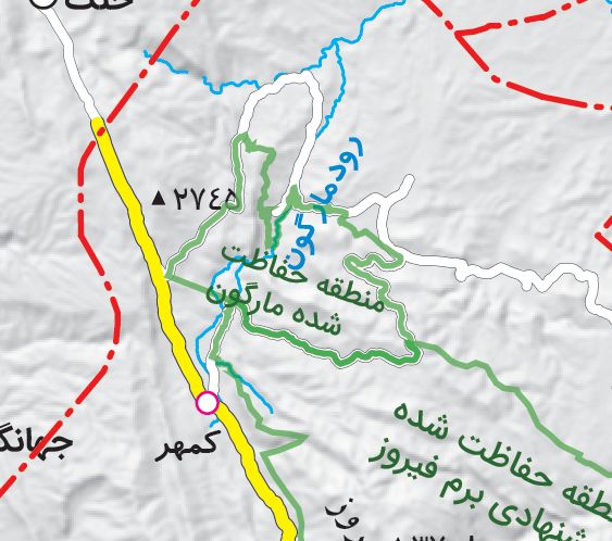 منطقه حفاظت شده آبشار مارگون