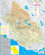 نقشه استان فارس 1403