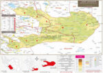 نقشه تقسیمات شهرستان لارستان