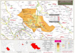 نقشه تقسیمات شهرستان پاسارگاد