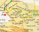 جدیدترین نقشه شهرستان زرقان