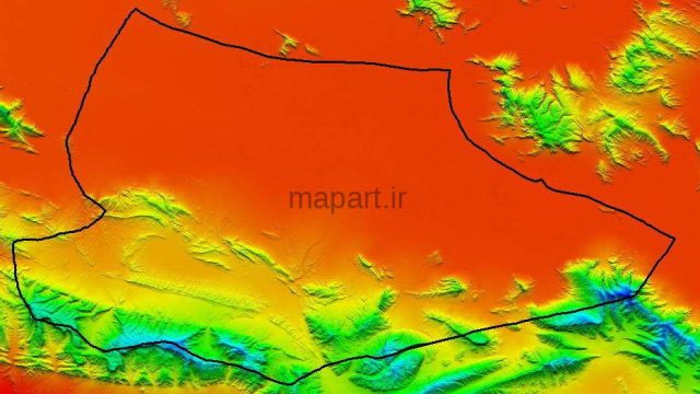مدل رقومی ارتفاعی خرامه