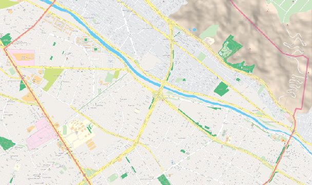 نقشه منطقه ۱۱ شیراز